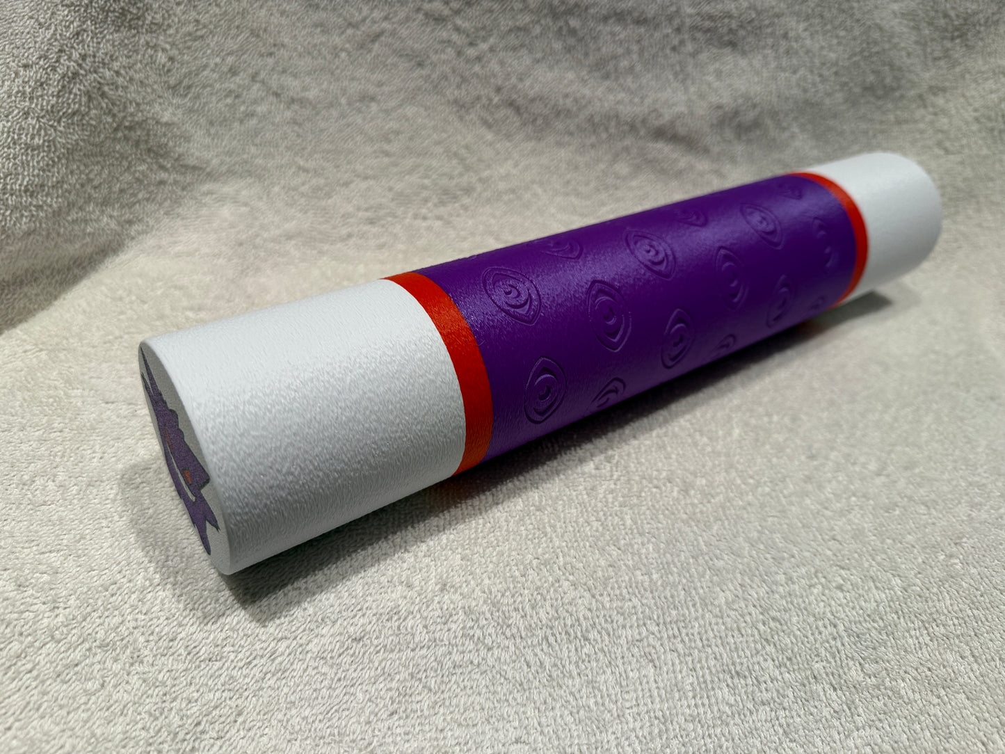 Ghost Gengar‑Inspired 3D Printed TCG Playmat Tube – Organic PLA Storage & Travel Case